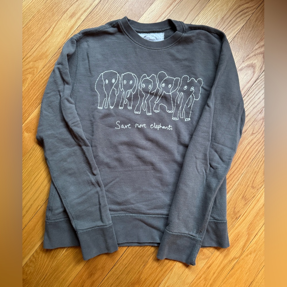 Crewcuts save more elephants sweatshirt